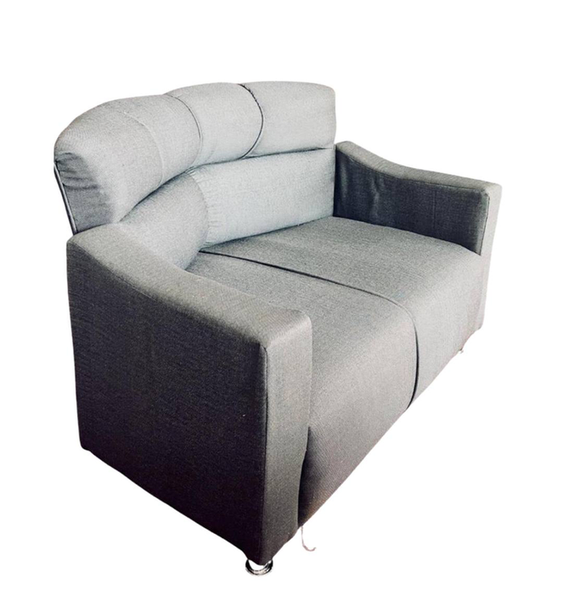 Sofa Individual En Tela Chenille Con Patas D Metal