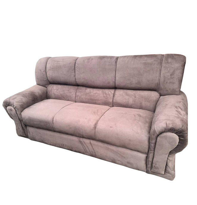 Sofa Individual Tipo Nacional En Pana Marrón